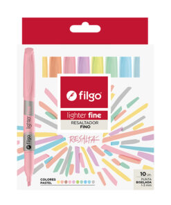 FILGO Resaltador LIGHTER FINE / Estuche 10 pastel