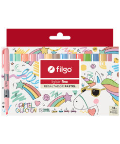 FILGO Resaltador LIGHTER FINE / Estuche 18 pastel