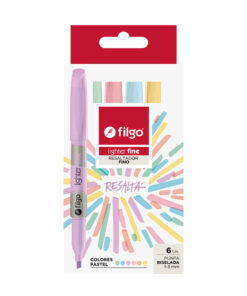 FILGO Resaltador LIGHTER FINE / Estuche 6 pastel