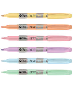 FILGO Resaltador LIGHTER FINE / Caja 12 amarillo pastel
