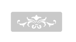 EQ ARTE STENCIL MINI 4.5X17  Ornamento 2