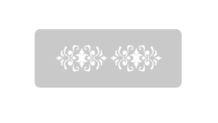 EQ ARTE STENCIL MINI 4.5X17  Dupla Ornamental