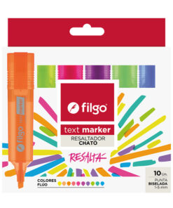 FILGO Resaltador TEXT MARKER / Estuche 10 fluo