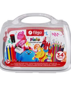 FILGO Valija PINTO ?Listos para el cole! / Estuche plastico 34