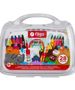 FILGO Valija PINTO Peque?os artistas /Estuche plastico 28 surtido
