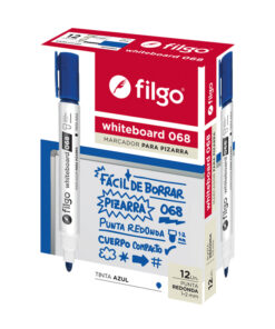 FILGO Marcador pizarra 068 REDONDA / Caja 12 verde