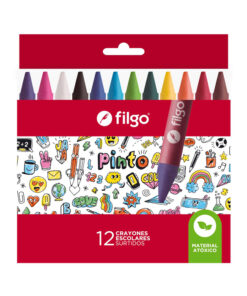 FILGO Crayones de cera PINTO / Estuche 12 surtido