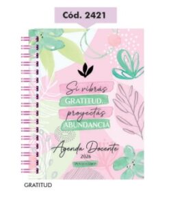 PUNTO CERO AGENDA DOCENTE 2026 -GRATITUD-