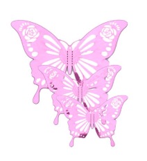 ADORNO MARIPOSA ROSA MOD SURTIDOS PACK 12 BLISTER?