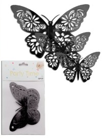 ADORNO MARIPOSA NEGRO MOD SURTIDOS PACK 12?