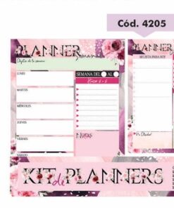 PUNTO CERO KIT PLANIFICADOR A4FLORES