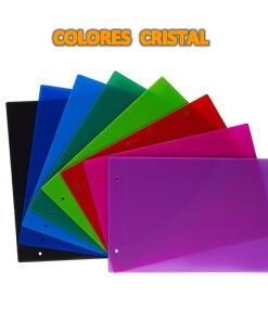 LAMA CARPETA POLIPROPILENO N5 ESCOLAR CRISTAL