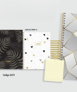 TALBOT CUADERNO ESP. DUPLO T/FLEX. 23x28 HAPPEN x80hjs.RAY.