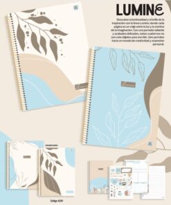 TALBOT CUADERNO ESP. T/DURA 20x27,5 LUMINE x80hjs.RAY.