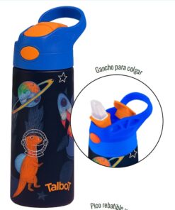 BOTELLA TERMICA TALBOT ACERO JARDIN 400ml. DINO ESPACIO