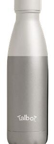 BOTELLA TERMICA TALBOT ACERO URBANA BLANCA-PLATA 500ml.
