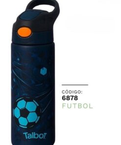 BOTELLA TERMICA TALBOT ACERO ESCOLAR 520ml. FUTBOL