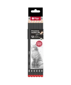 FILGO Lapiz grafito de madera PREMIERE FILGO HB / Caja 12