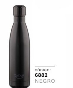 BOTELLA TERMICA TALBOT ACERO URBANA NEGRO 500ml.