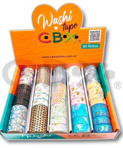 CBX WASHI TAPE TELA *50U