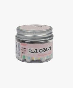 IBI CRAF  LACRE EN PERLAS (20 GRAMOS) BLANCO