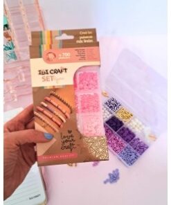 IBI CRAF  SET PARA ARMAR BIJOUTERIE PINK