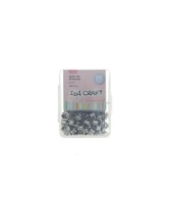 IBI CRAF  OJALIILLOS ALUMINIO (EYELET) 50 Pcs PLATA