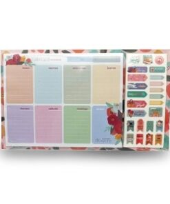IBI CRAF  PLANIFICADOR FLOWERS 52Hjs + STICKERS 70*165mm