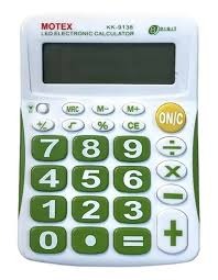 IBI CRAF  MOTEX CALCULADORA KK9138 VERDE