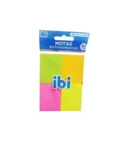 IBI CRAF  NOTAS AUTOADH. 38x51mm 50hs NEON 4 COL