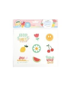 IBI CRAF  STICKER 18*21cm SUMMER 2 PCS