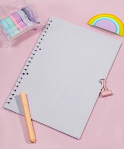 MI PUNTO CERO Repuesto Rayado Gris x 40hjs de 90g. A4