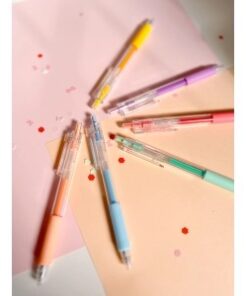 IBI CRAF BOLIGRAFO GEL TENDANCE 0.7mm RETRACTIL 6pc PASTEL