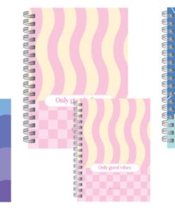 BE POSITIVO  CUADERNOS COLECCION TAPA DURA  *100H *70G  MINIMAL  A5 CUADRICULADO