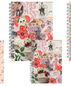 BE POSITIVO  CUADERNOS COLECCION TAPA DURA  *100H *70G  VINTAGE  A5 LISO