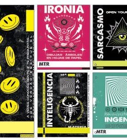 PUNTO CERO  SEPARADORES N 3, CARTULINA *200G *6U REBELDE