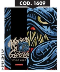 PUNTO CERO  CARPETAS N 3 TRES ANILLOS NEVER GIVE UP