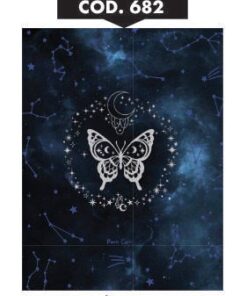 PUNTO CERO  CARPETAS A4 2 ANILLOS MARIPOSA ESOTERICA