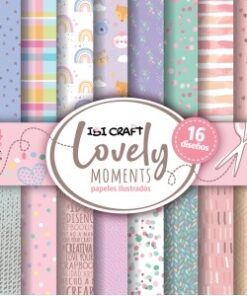 IBICRAFT PAPEL P/SCRAP 30*30cm 160grs 24Hjs LOVELY