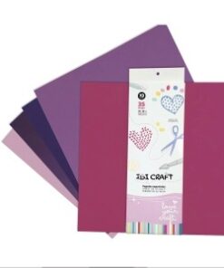 IBICRAFT PAPEL P/SCRAP 30*30cm 160grs 35Hjs ROSAS