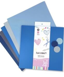 IBICRAFT PAPEL P/SCRAP 30*30cm 160grs 35Hjs AZULES