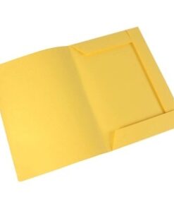 IBI CRAF CARPETA CARTULINA 3 SOLAPAS OF 180grs. AMARILLA