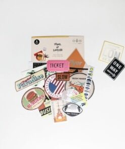IBI CRAFT STICKER VINTAGE JUMBO x 28 pcs