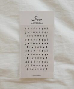 IBI CRAFT STICKER PVC 10*19cm HANDWRITING 1