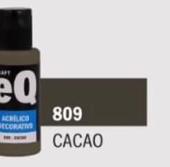 EQ ARTE Acrilico decorativo Cacao *50cc *6unid