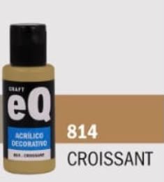 EQ ARTE Acrilico decorativo Croissant *50cc *6unid