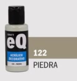 EQ ARTE Acrilico decorativo Piedra *50cc *6unid