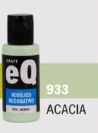 EQ ARTE Acrilico decorativo Acacia *50cc *6unid