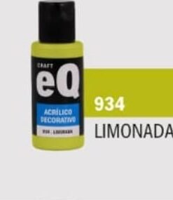 EQ ARTE Acrilico decorativo Limonada *50cc *6unid