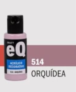 EQ ARTE Acrilico decorativo Orquidea *50cc *6unid